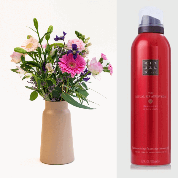 Bouquet Pink Cloud X Rituals Jing Shower Foaming