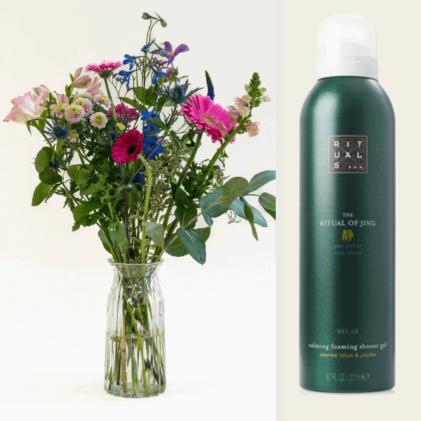 Bouquet Sweetness X Rituals Jing Shower Foaming