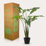 Kunstplant - Alocasia Frydek - Olifantsoor - 100 cm