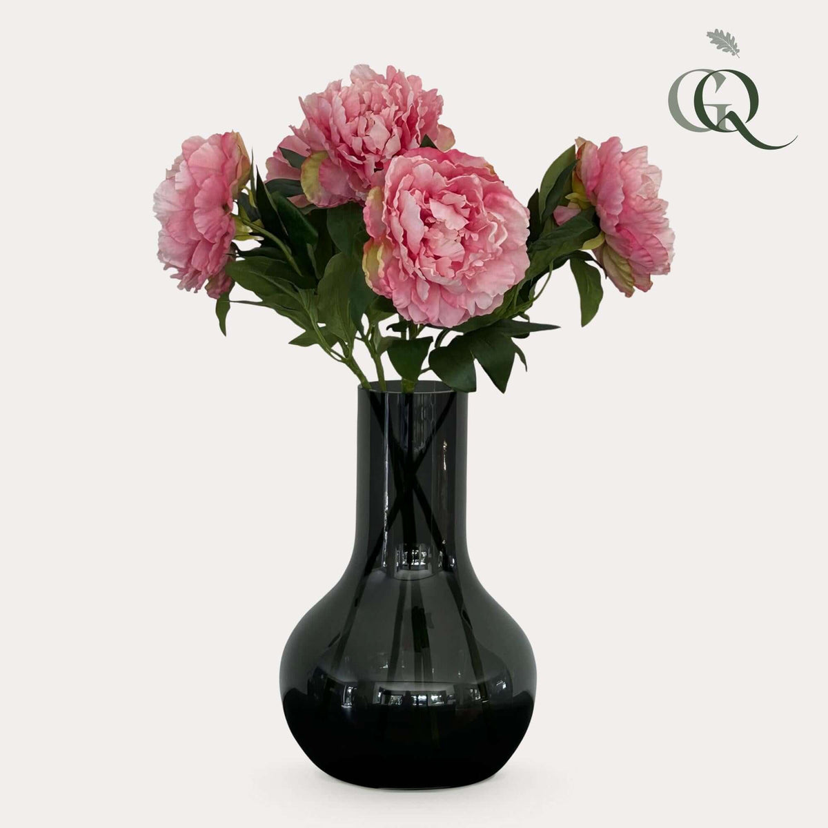 Kunstbloemen Solo - Light Pink - Peonies - x 5 - 65cm